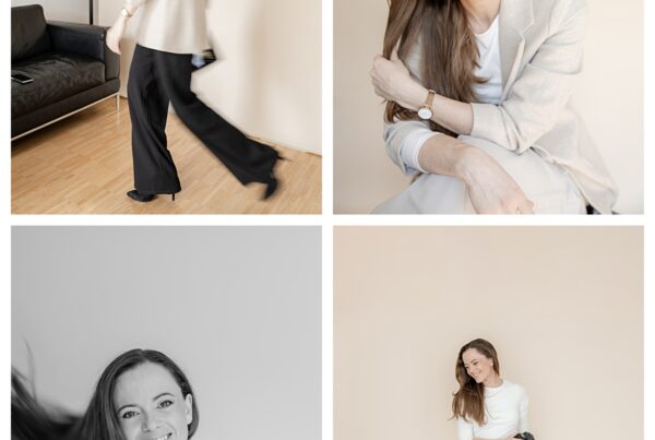 Branding Fotoshooting im hellen Studio - Fotografin Andrea Klimenko